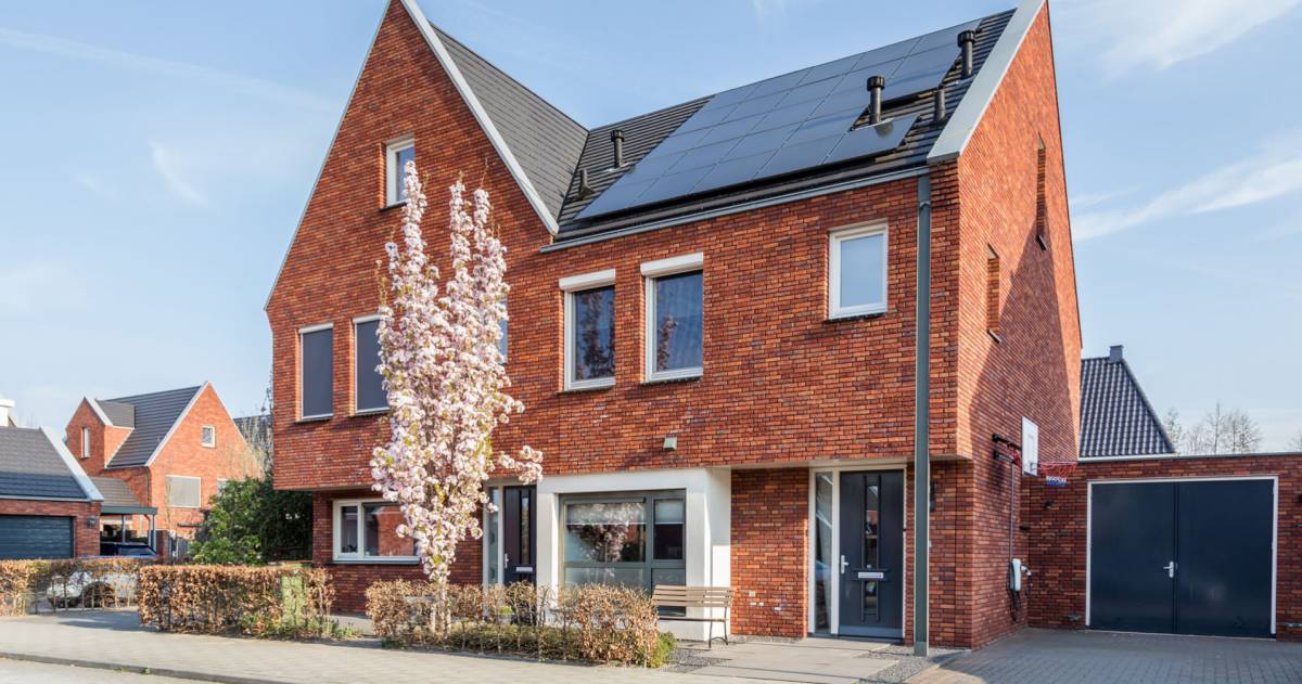 Moderne woning in Nederland